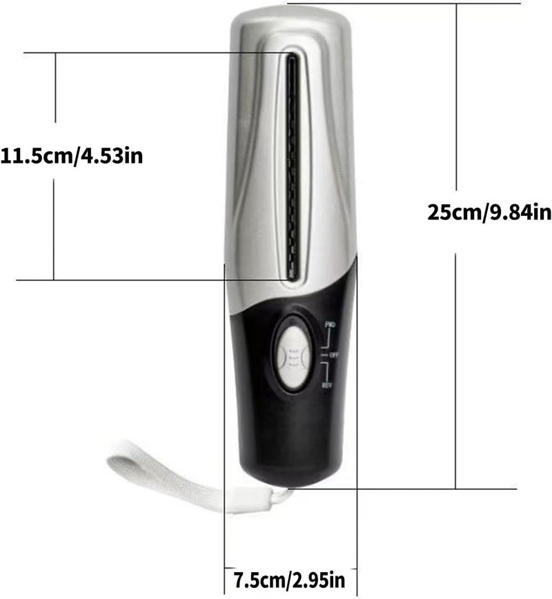 ordinarYone Portable Miniature Electric Shredders with Two USB and Battery Power for Confidential Document Destruction Home or Offic - Image 4