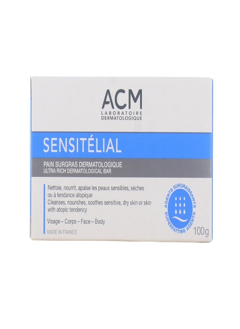 ACM ACM Sensitelial Ultra Rich Dermatological Bar 100g  - Image 1