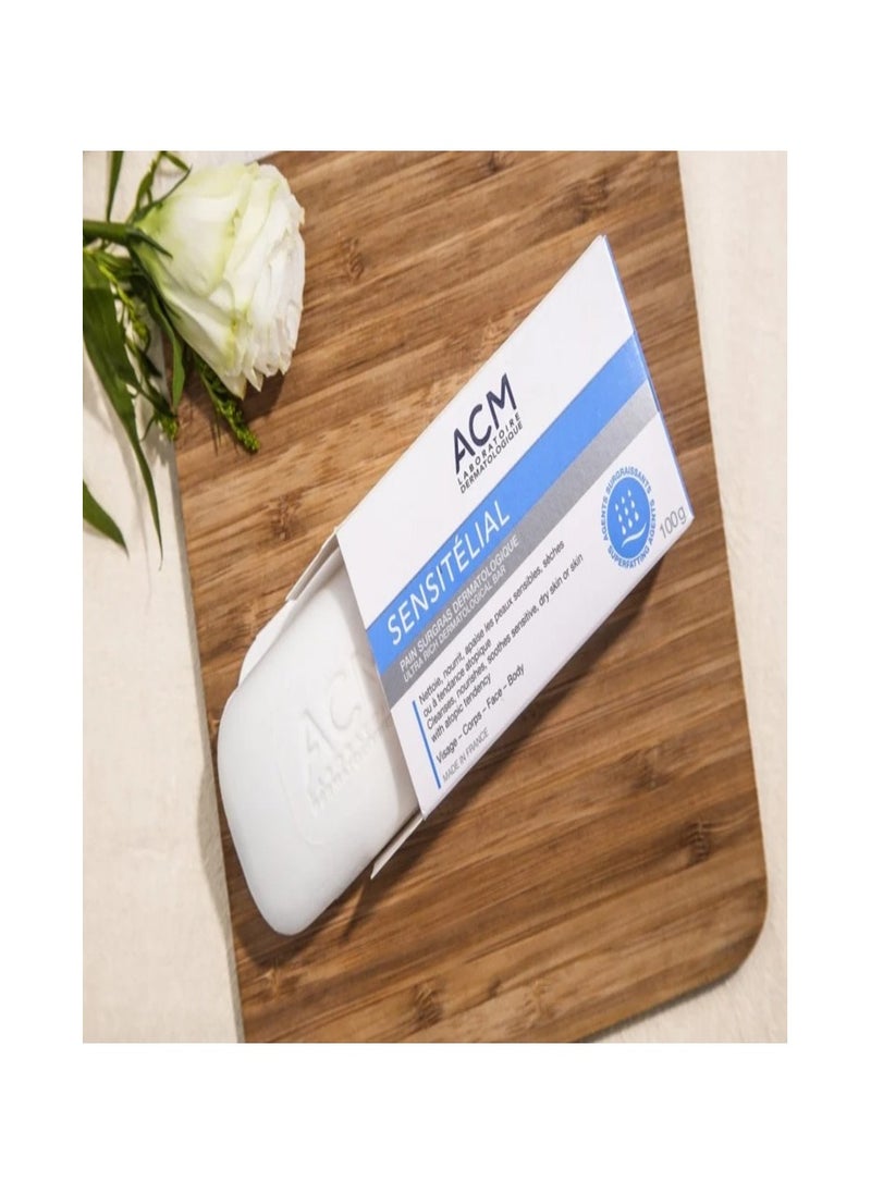 ACM ACM Sensitelial Ultra Rich Dermatological Bar 100g  - Image 3