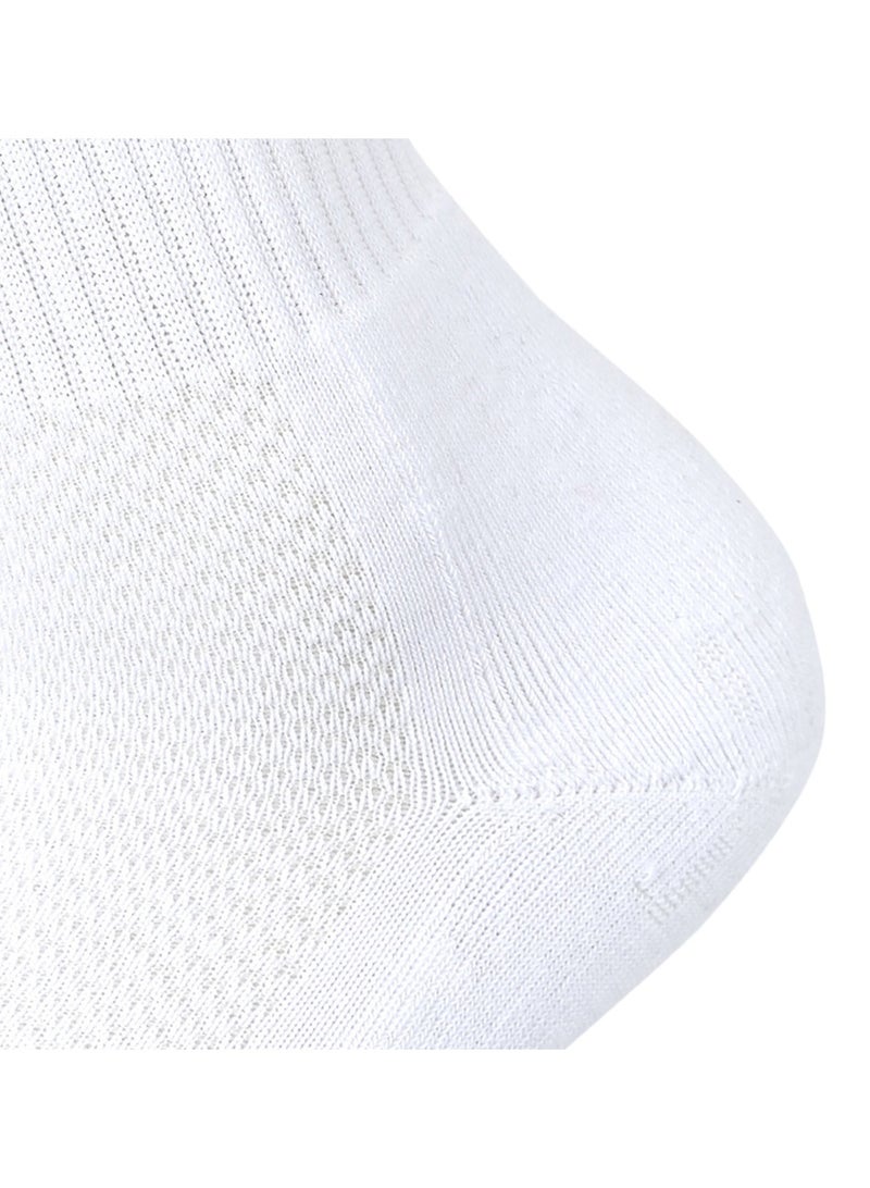SAM SOCKS Men Set of 3 Half Terry Sport Stripped Socks SS2 White - Image 5