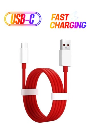 Type-C Fast Charging Data Transfer Cable Red/White - pzsku/Z9754338F0ED41291C6F7Z/45/_/1738266700/79adadb1-1aaa-49af-87a8-4335c873ad2f