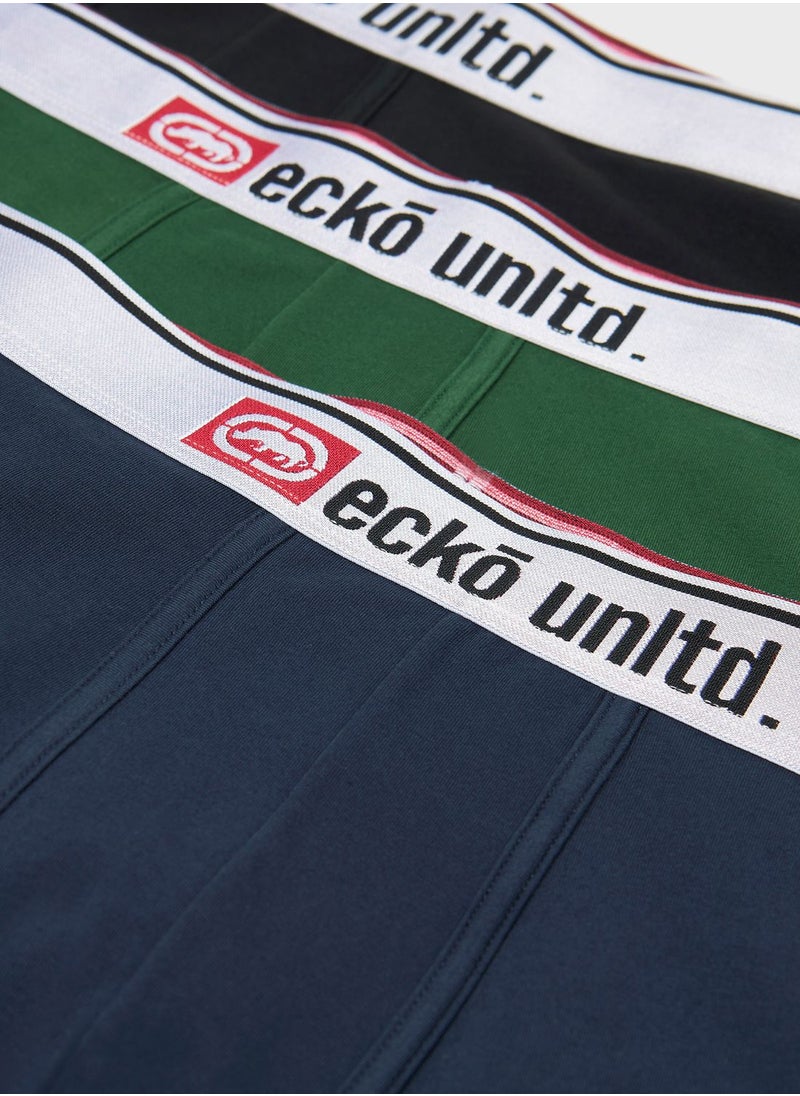 Ecko Unltd. - 3 Pack Logo Band Boxers - Image 1