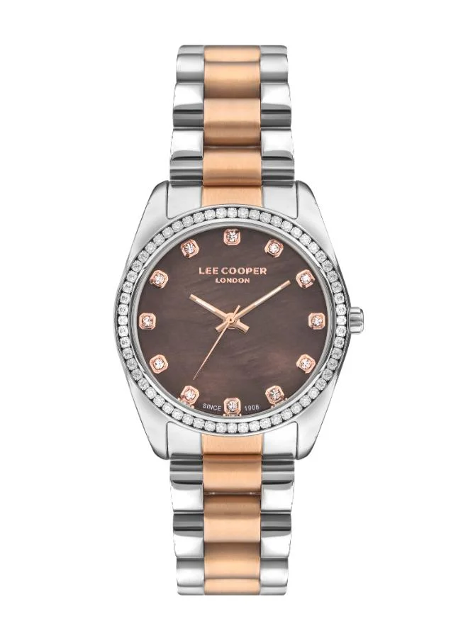 Lee Cooper Women's Metal Analog Watch LC07478.540 - 34 mm
