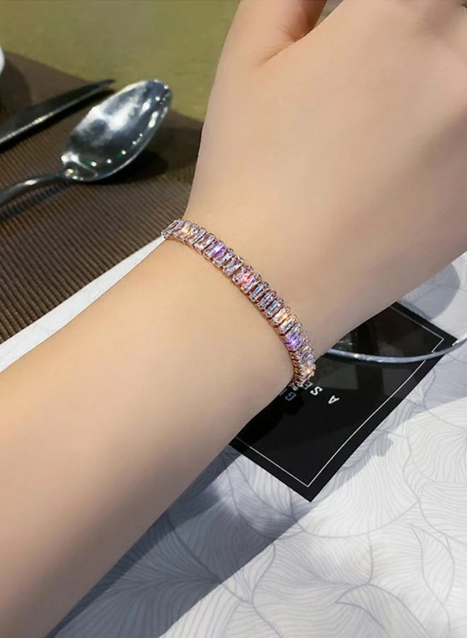 تايك تو سوار نحاسي كريستالي قابل للتعديل