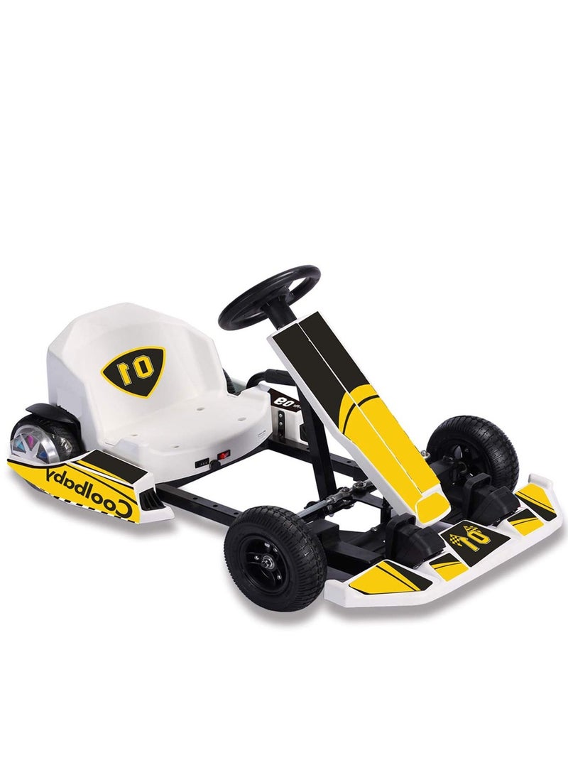 Cool Baby Crazy Drift Electric Scooter Go Cart Kating Car Battery Powered 4 Wheel Racer For Kids, Adult Pedal Car For Outdoor, Ride On Toy，DP-10 Boy gift(Include Bluetooth) - Image 4