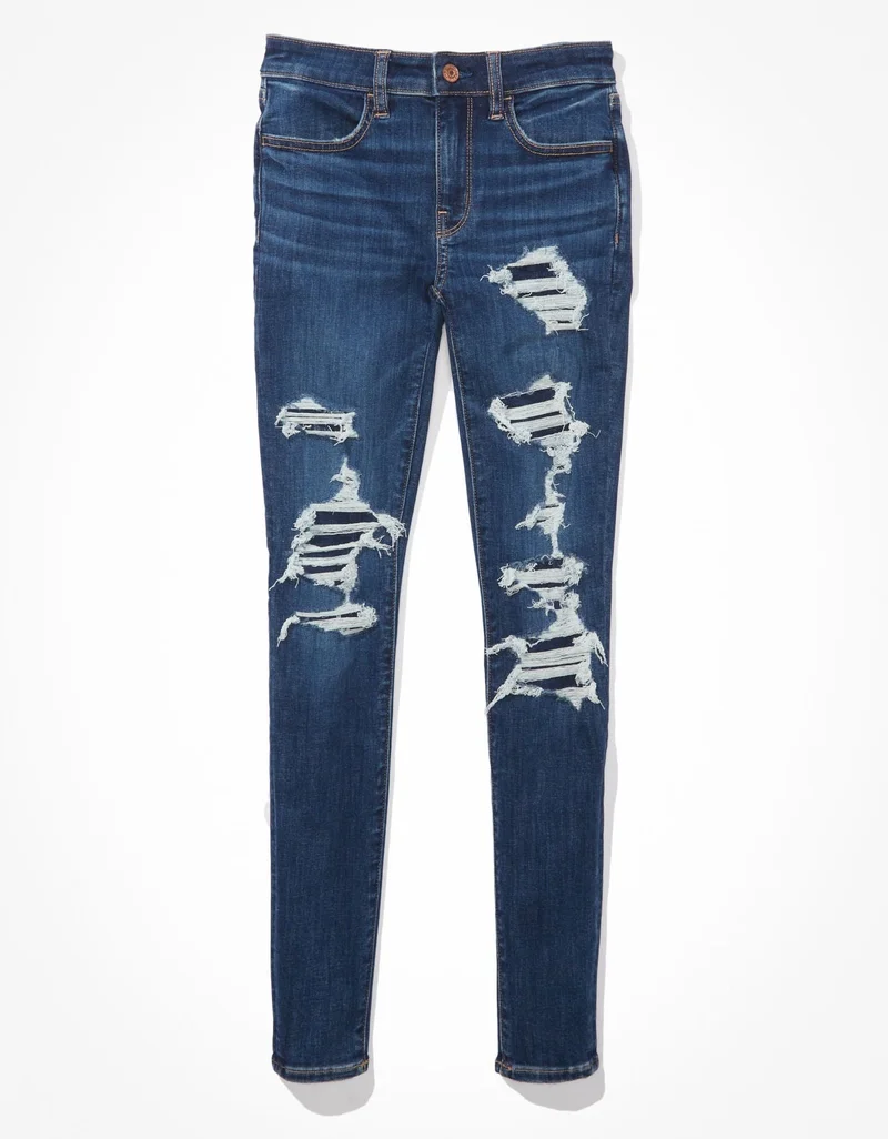 American Eagle AE Ne(x)t Level Ripped Low-Rise Jegging