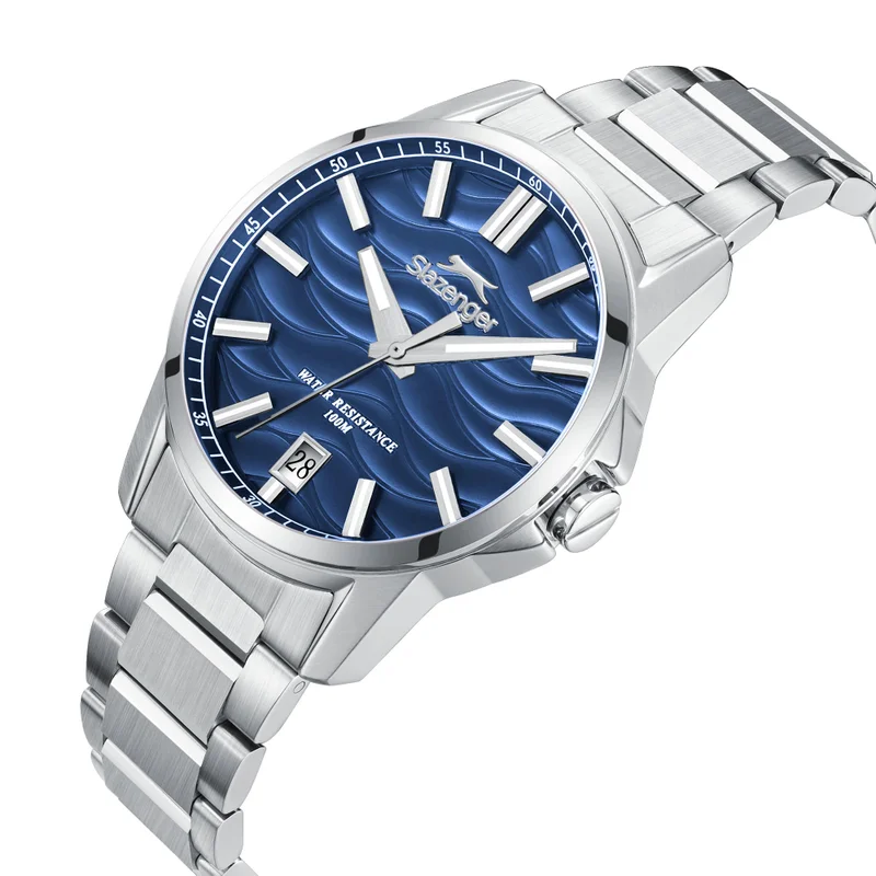 Slazenger  Men's Metal Analog Watch SL.9.2623.1.390 - 42 mm  | Best Price UAE