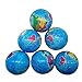 Sohapy 248 Mini Squeezable Globe Stress BallsTension Reliver BallsParty FavorSoft PU Globe BallEarth PatternParty6 PCS - Image 2