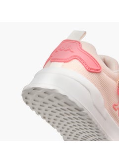 Kappa Girls' Pull Tab Detail Sports Shoes with Hook and Loop Closure  - Image 5