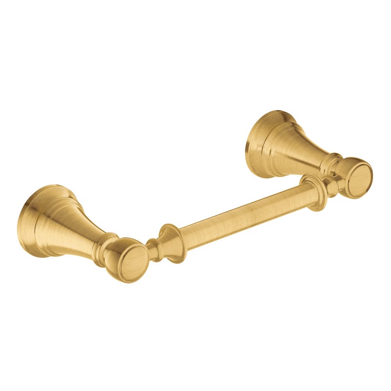 موين Moen Weymouth مصممة محور الذهب مزدوج ما بعد المرحاض حامل YB8408BG  - Image 1