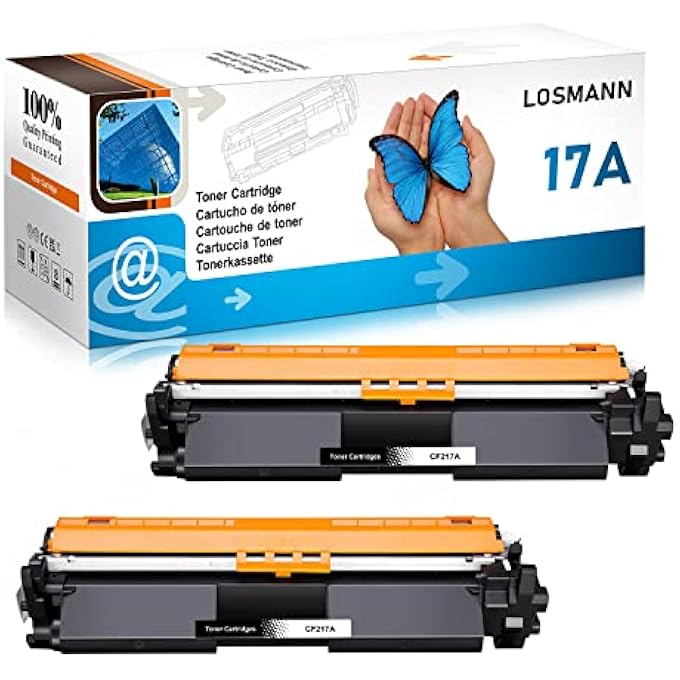CF217A COMPATIBLE TONER CARTRIDGES FOR HP 17A CF217A FOR HP LASERJET PRO MFP M130FW M130NW M130FN M130A, HP LASERJET PRO M102W M102A (2 BLACK) - Image 2
