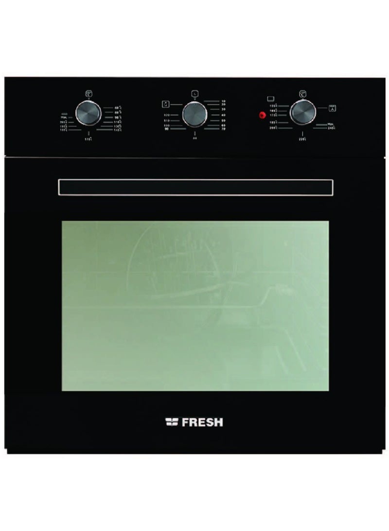Fresh built-in oven 60 cm - black /GEOFR60CMB