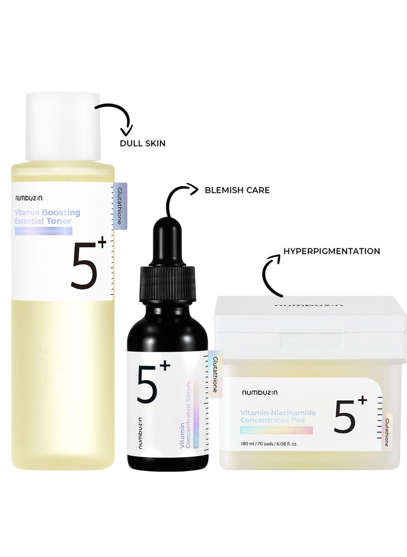 numbuzin No.5+ Blemish Care Trio Set  - Image 2