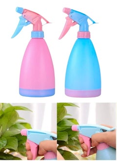 FALMER 2pcs Plastic Multi-Purpose Leak-Proof Sprayer 500ml (Pink-Blue)  - Image 1