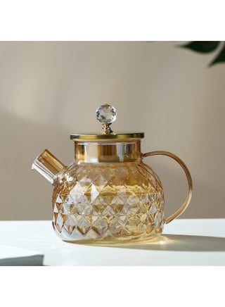 High Borosilicate Glass Cold Water Bottle Amber Cold Water Bottle Lanling Pot Household Large Capacity Teapot Wholesale-Capacity:1000ml Spout Pot With Top Beads - pzsku/Z9754F67A0093B33A99D0Z/45/_/1742806675/2b3e6719-13fd-4206-8972-910bc2bf2834