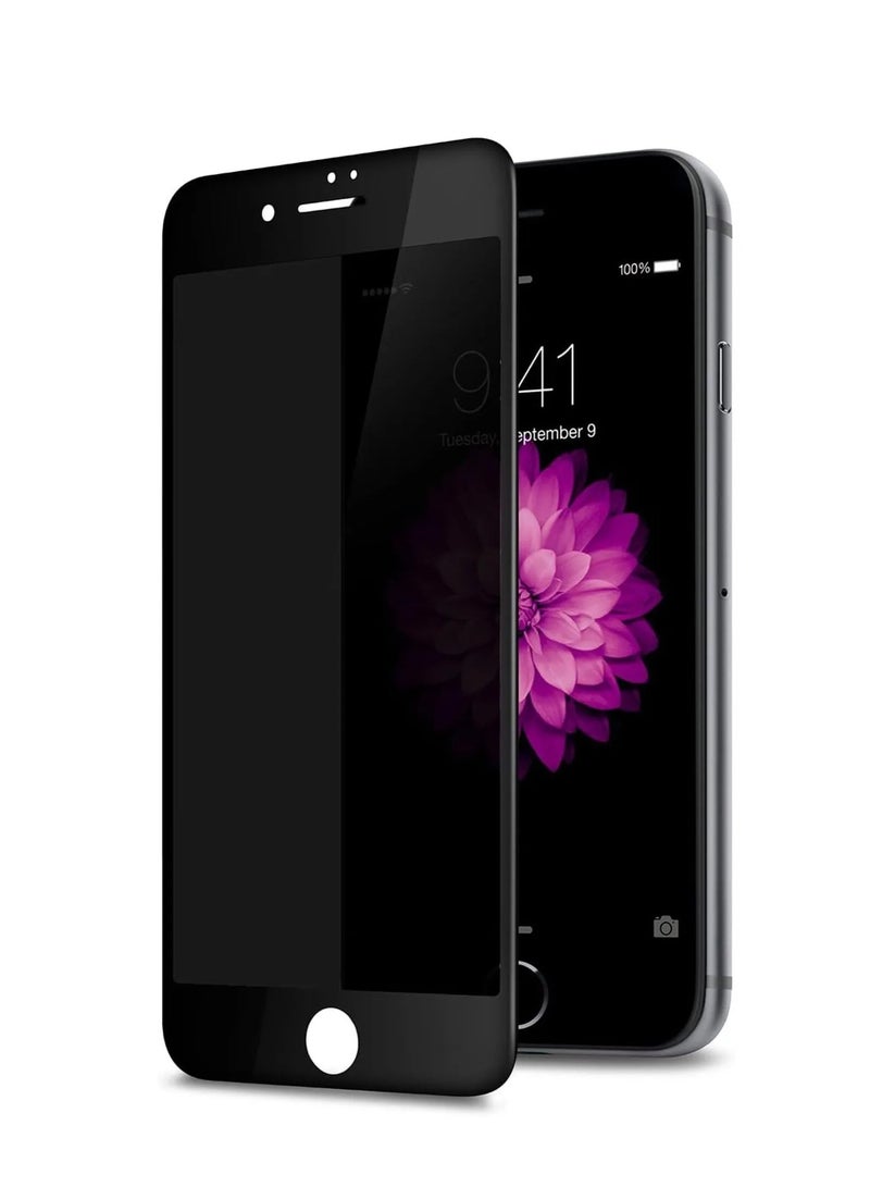 S-TOP Privacy Screen Protector for iPhone 7/8G Black, 9H Hardness Tempered Glass Anti-Spy Layer, by S-TOP - Image 1