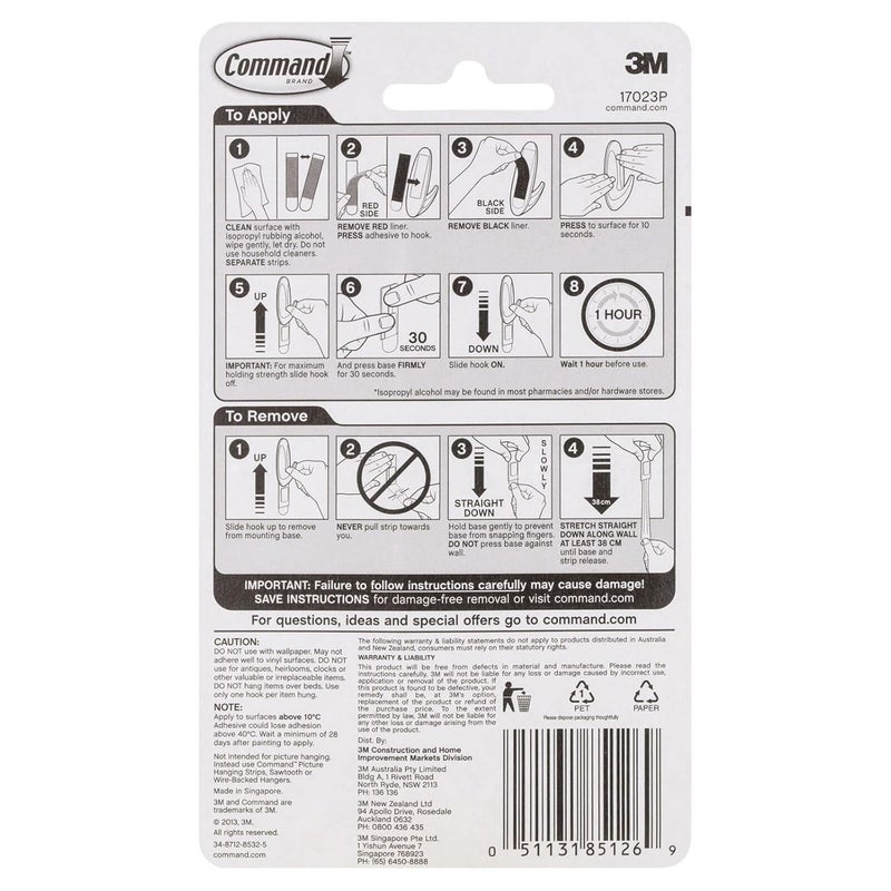Command Damage-Free Hanging Strips - Large - Image 3