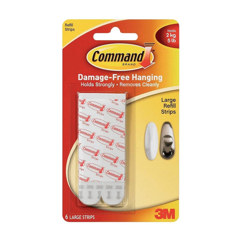 Command Damage-Free Hanging Strips - Large - Image 1