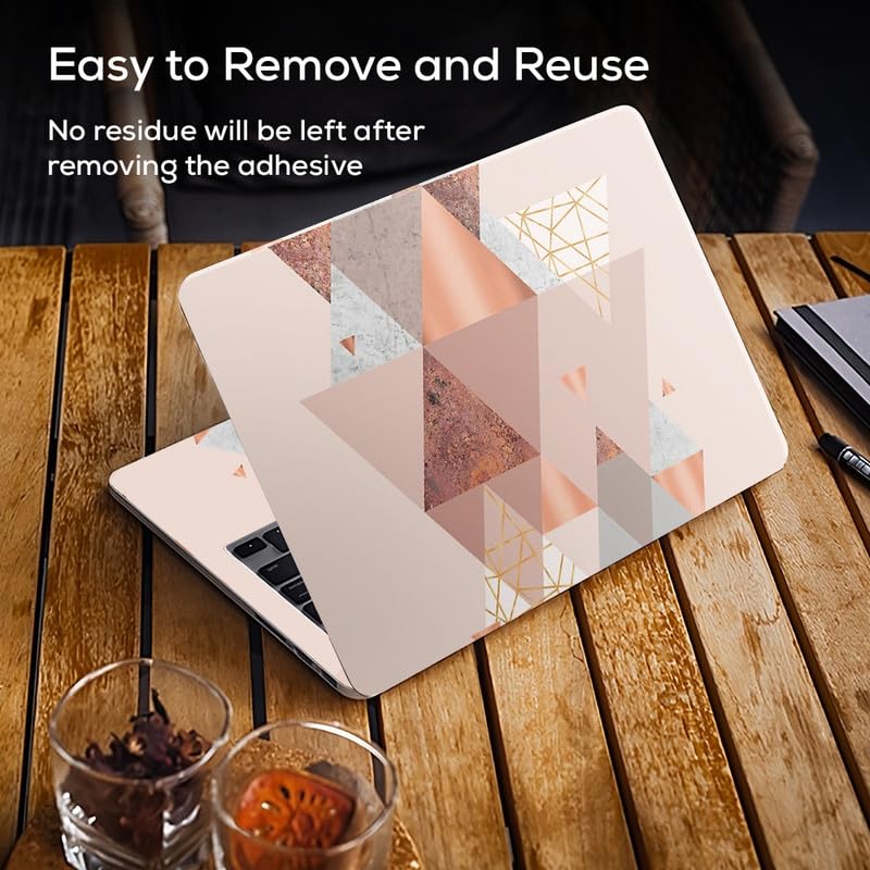 Galaxsia DSGN 317 Full Body Laptop Skin Bubble-Free| Laminated & Removable | HD Quality Sticker for Laptops Upto 15.6 Inches Compatible with Hp/Dell/Acer/Lenovo/Asus etc - Image 3