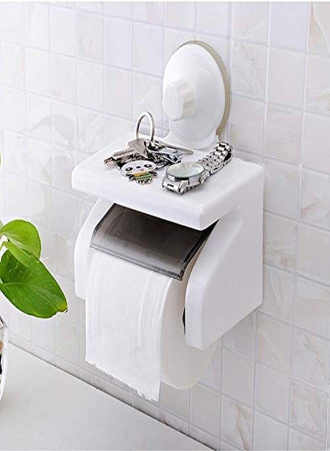 Delzon TIssu Paper Dispenser for Kitchen 4 in 1 Foil Cling Film Tissue Paper Holder for Tissue Paper Roll, Kitchen Tissue Holder Stand - Image 2