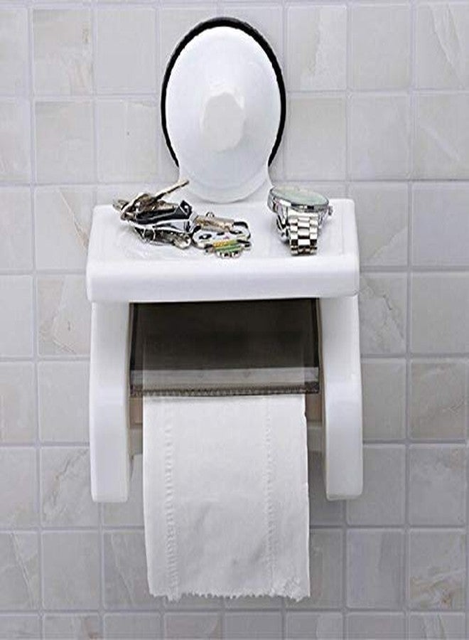 Delzon TIssu Paper Dispenser for Kitchen 4 in 1 Foil Cling Film Tissue Paper Holder for Tissue Paper Roll, Kitchen Tissue Holder Stand - Image 3