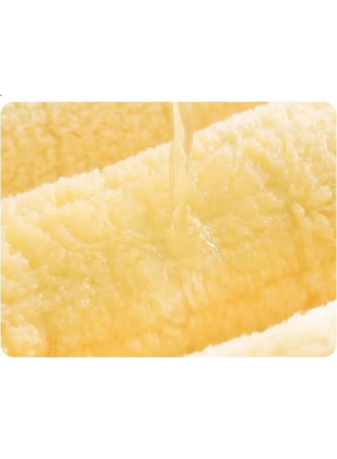 Bao Shi Baoshi Hooded Bath Towel For Infants And Toddlers, Quick-Drying, Soft, Absorbent, Thickened, Cartoon-Style Bathrobe For Babies - Yellow Duck - Image 2