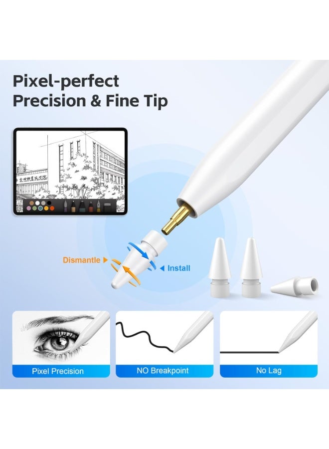 ZAVVY Universal Stylus Pen  for Samsung Galaxy Tablets,Active Pen Compatible with Galaxy Tab S9/S6/A9 Series,Magnetic Tablet Pen, School Supplies (NOT for iPad/iPhone) - Image 2