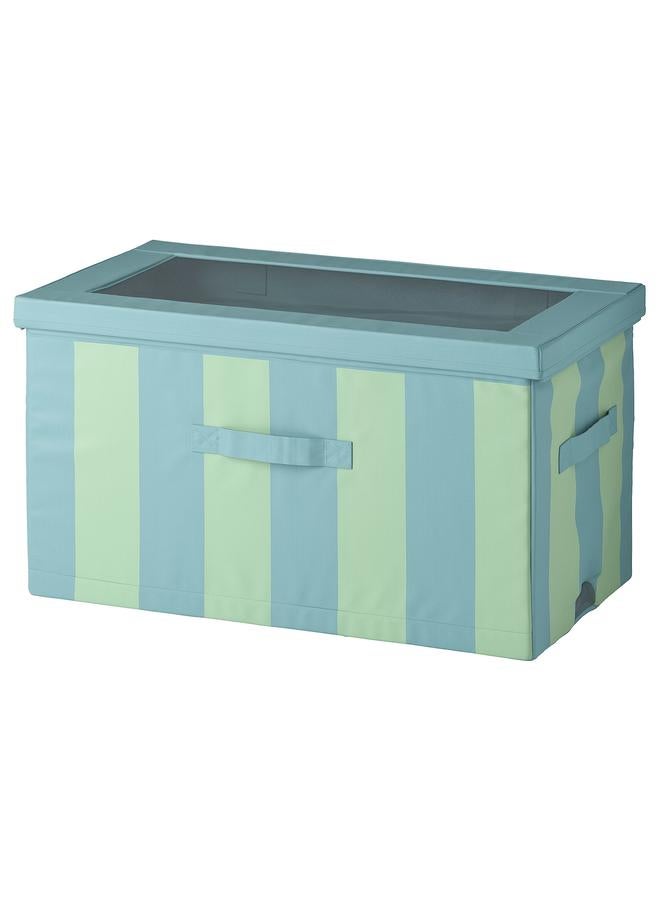 Zaboon Box With Lid, Blue/Green, 81X45X44 Cm - Image 1