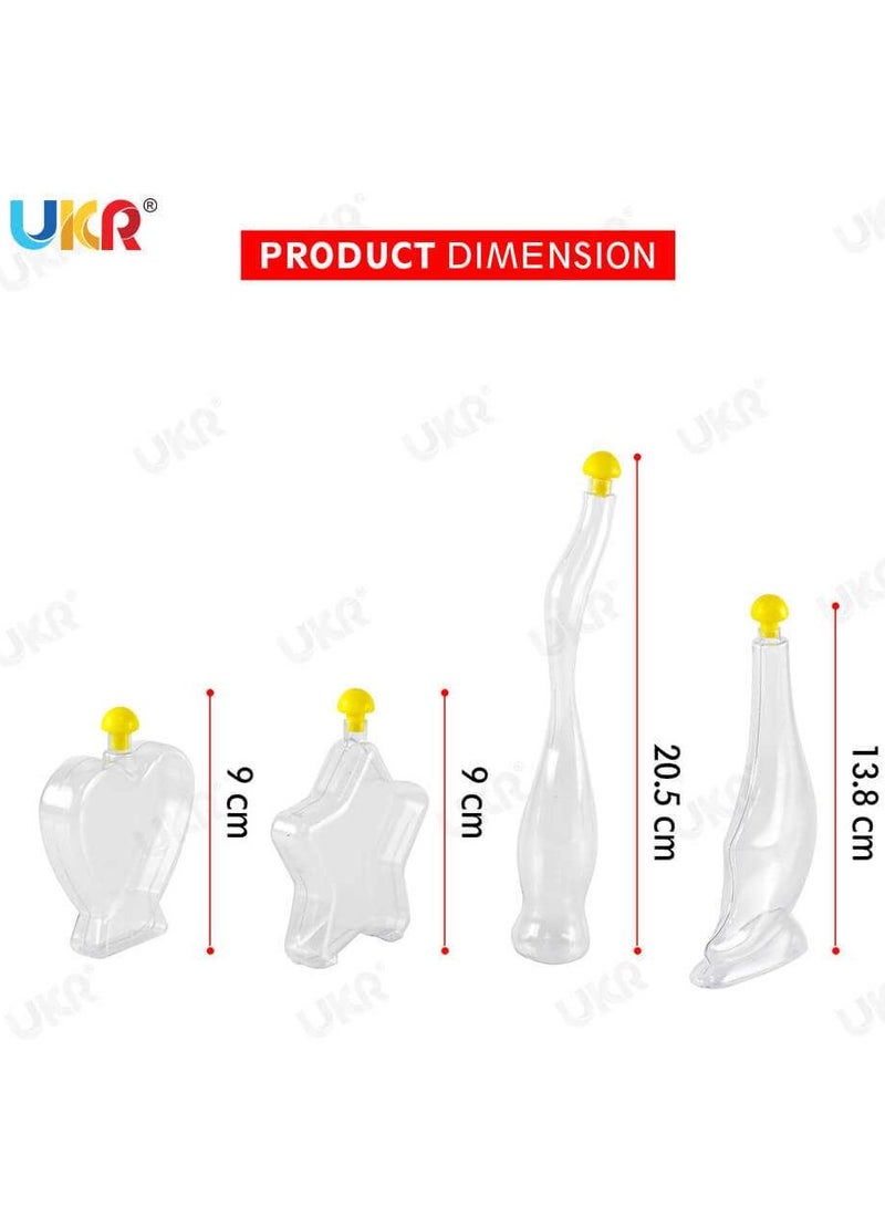 UKR Sand Art Kit – DIY Craft Supplies with 4 Bottles & 6 Colorful Sands for Kids' Sand Art Projects | Creative Arts & Crafts Kit for Children | Fun DIY Craft Activity for Kids - Image 4