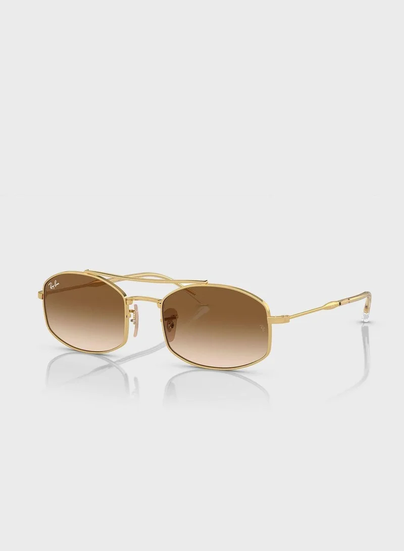 Ray-Ban  0Rb3719 Oval Sunglasses  | Best Price UAE