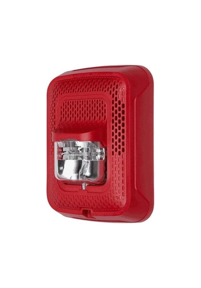 System Sensor P2RL Horn Strobe - Red Fire Alarm Device - Image 2