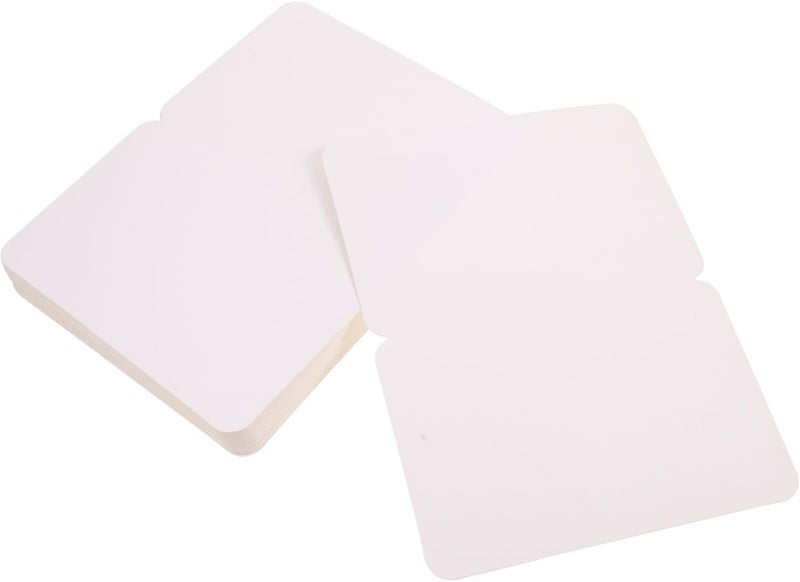 Uonlytech 50pcs Vintage Blank Kraft Paper Greeting Cards for Messages Festival Blessings and Special Occasions Creative Retro Design Excellent Craftsmanship - Image 1