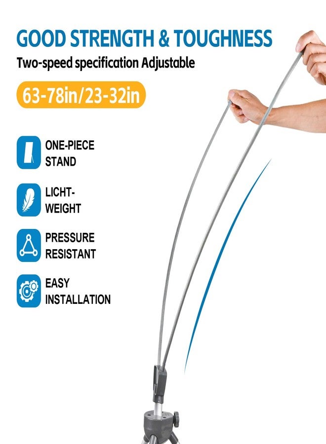 USCNC X Banner Stand Adjustable Fit Banner 23 x 63 to 32 x 78 Inch, Portable Travel Bag, Bigger, More Adaptable Advertising, Stores, Tradeshow, Restaurant, Event, Birthday & Party (1 PACk) - Image 3