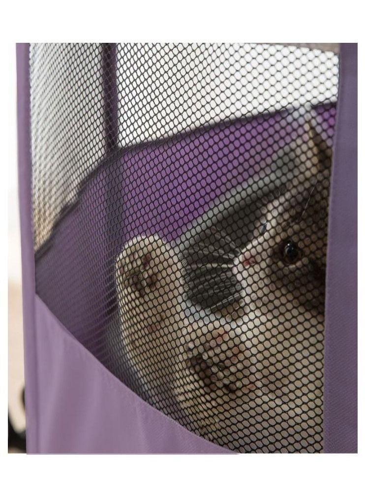 Arabest - Portable Foldable Pet Tent Brown - Image 1