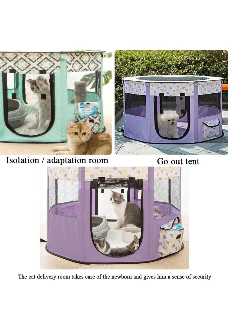 Arabest - Portable Foldable Pet Tent Brown - Image 1