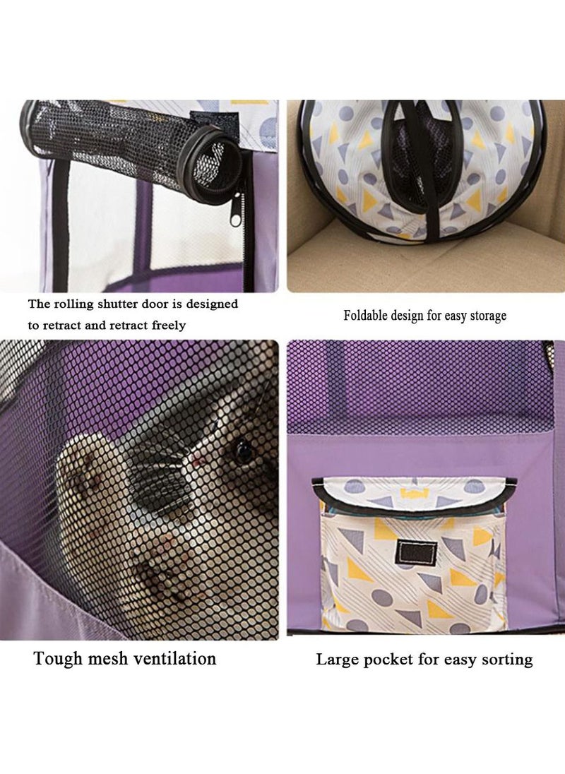 Arabest - Portable Foldable Pet Tent Brown - Image 1