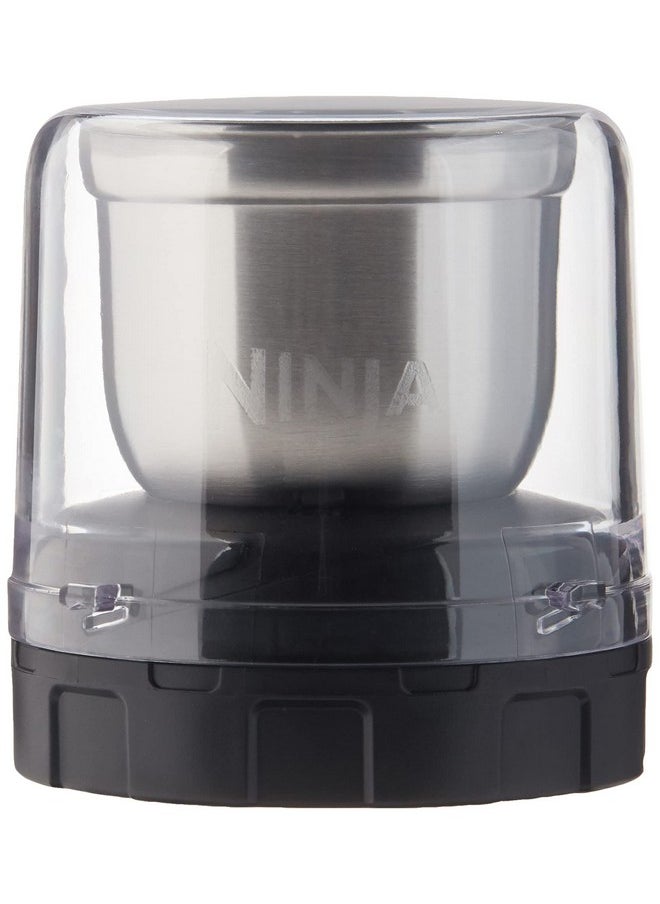 Ninja Ninja Foodi Coffee & Spice Grinder, Compatible only with Ninja SS100, SS350, and SS400 series blenders, Compact, Pulverize Through Tough Spices, 12-Tbsp Capacity, Stainless Steel & Black, XSKGRINDER  - Image 2