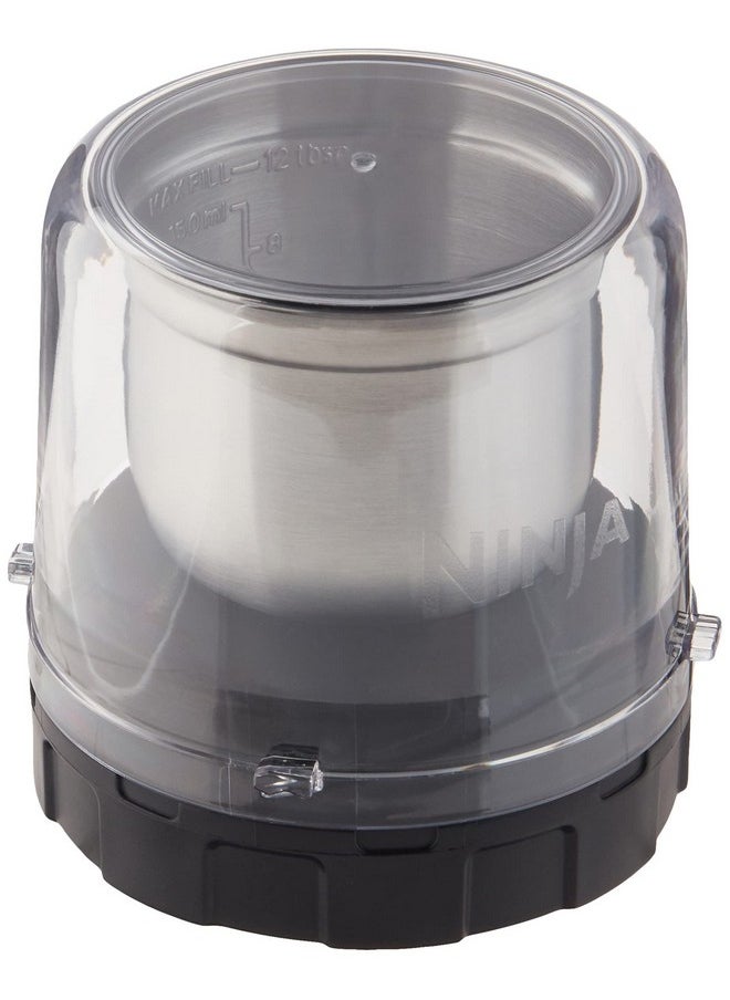Ninja Ninja Foodi Coffee & Spice Grinder, Compatible only with Ninja SS100, SS350, and SS400 series blenders, Compact, Pulverize Through Tough Spices, 12-Tbsp Capacity, Stainless Steel & Black, XSKGRINDER  - Image 1