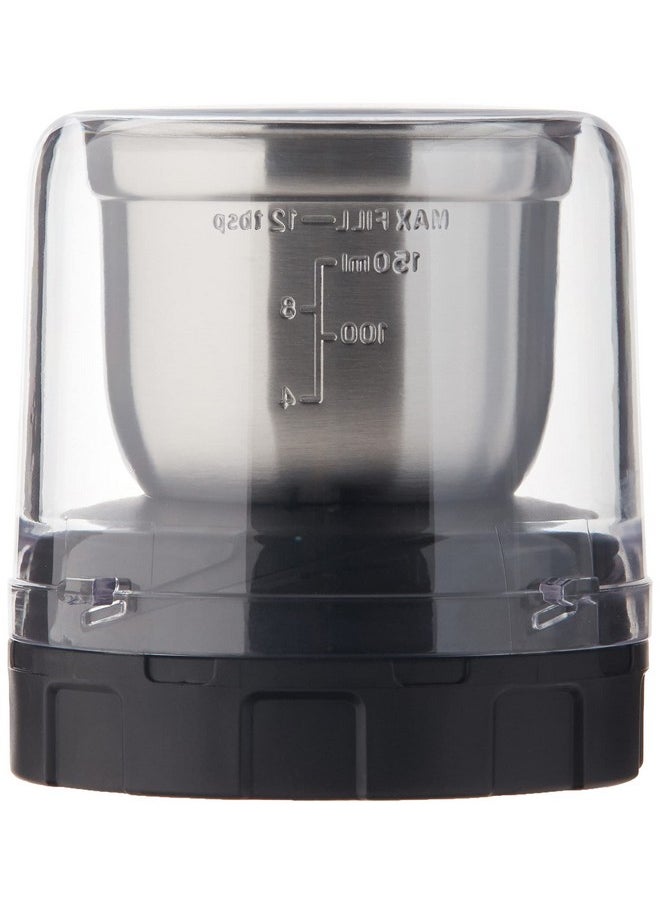 Ninja Ninja Foodi Coffee & Spice Grinder, Compatible only with Ninja SS100, SS350, and SS400 series blenders, Compact, Pulverize Through Tough Spices, 12-Tbsp Capacity, Stainless Steel & Black, XSKGRINDER  - Image 3