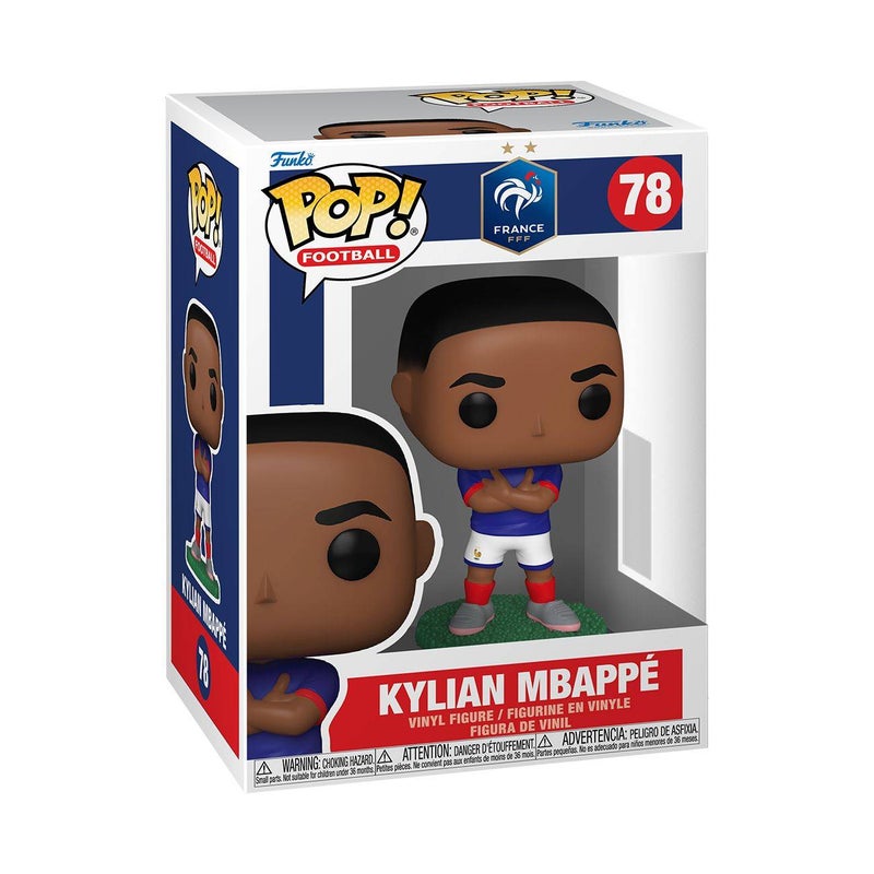 Funko POP! Football France FFF Soccer Kylian Mbappe Vinyl Figure (9.9 cm) - Image 1