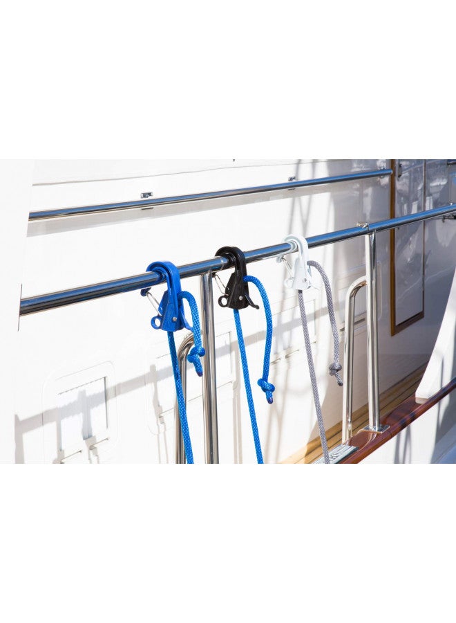 Danik Hook Danik Hook Marine Fender Hanger Hook, High Strength Composite Anchor Clip, Knotless Anchor System, Easy to Use, Holds 300 lbs.  - Image 2