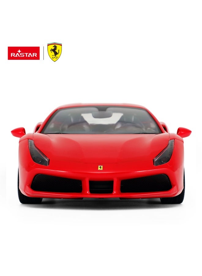 Rastar 1:14 Scale Ferrari 488 GTB Remote Control Car, Officially Licensed Ferrari RC Toy Car for Kids - Image 2