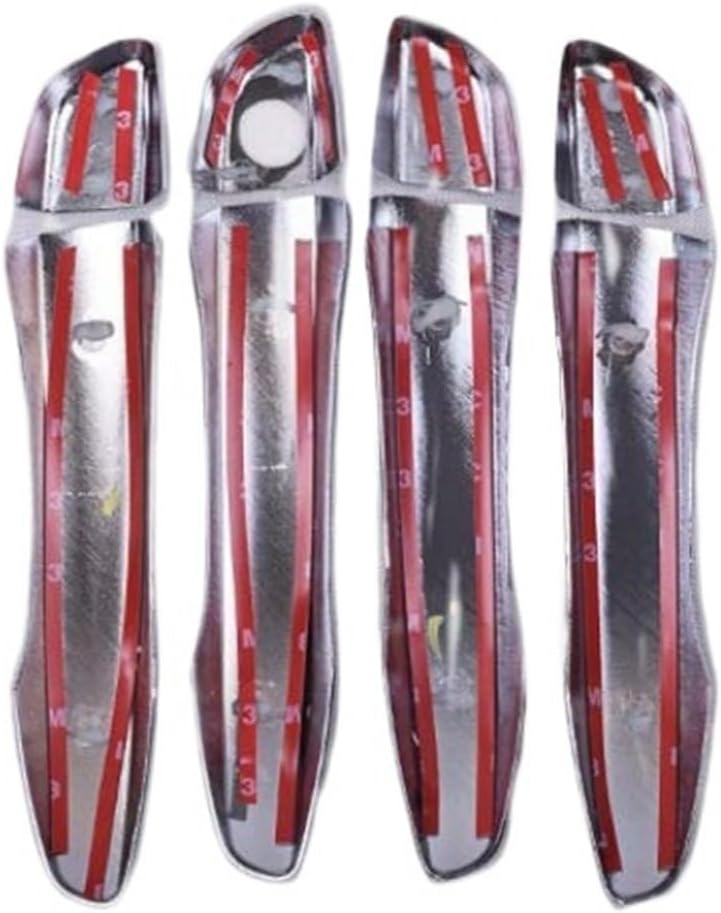 DEMULAX Chrome Car Door Handle Cover for Citroen DS5 - Image 2