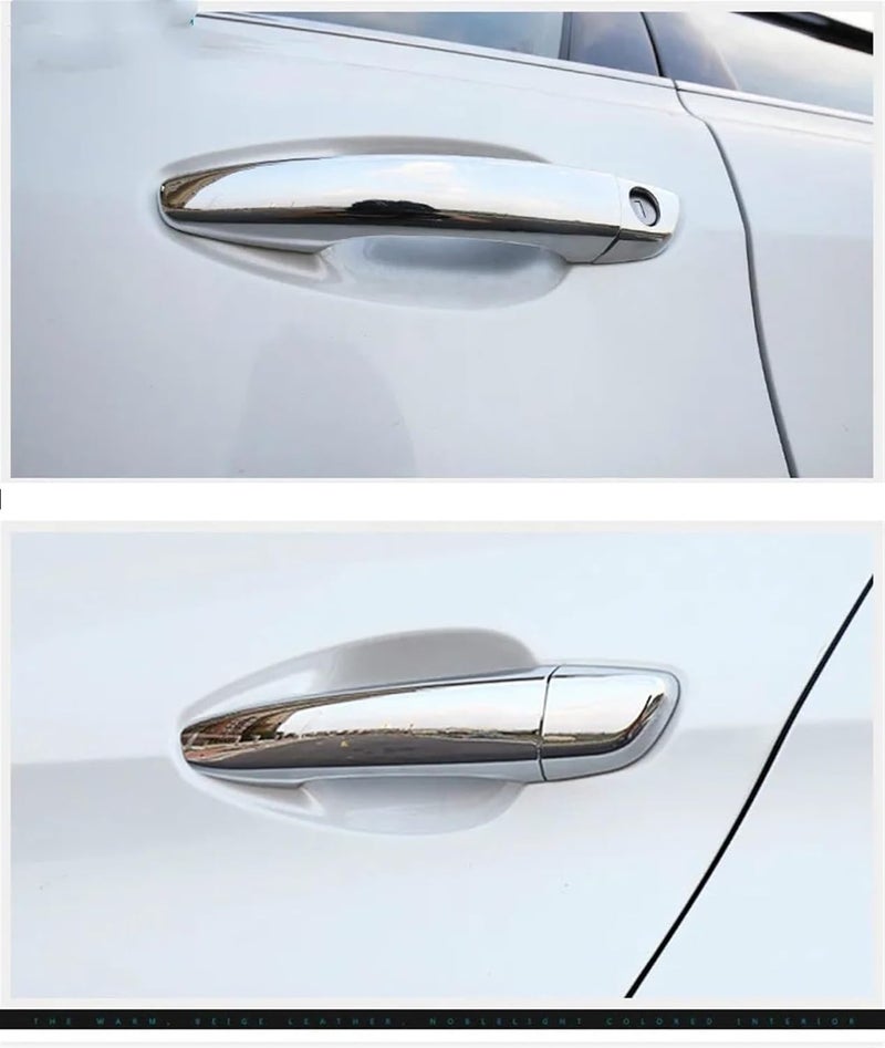 DEMULAX Chrome Car Door Handle Cover for Citroen DS5 - Image 5