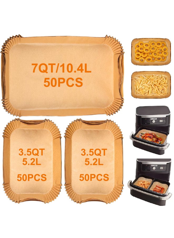 Philips NA350/3000 Series Air Fryer Paper 6L 3L Air Fryer Baking Paper-Specification:Rectangular Blister Box 100 Sheets
