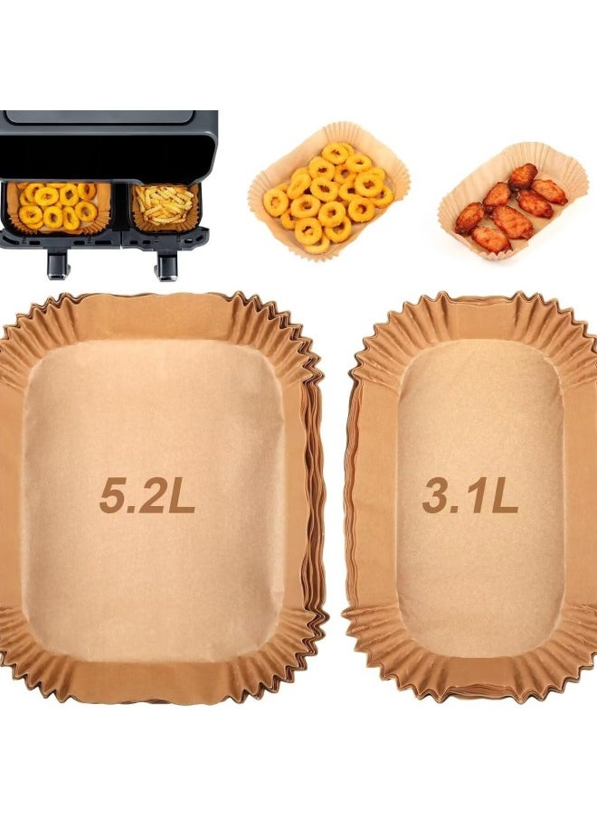 Philips NA350/3000 Series Air Fryer Paper 6L 3L Air Fryer Baking Paper-Specification:Rectangular Blister Box 100 Sheets