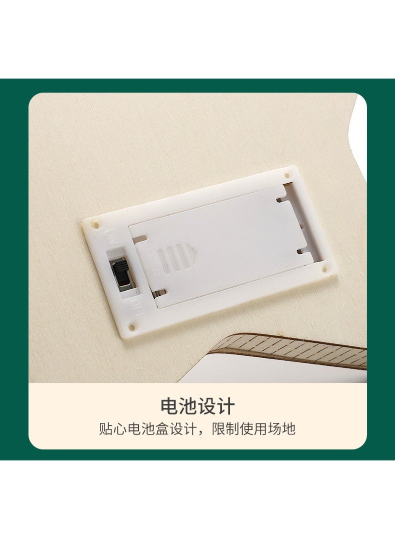 Nariele Wooden Atmosphere Shaped Lamp For Bedroom - Image 3