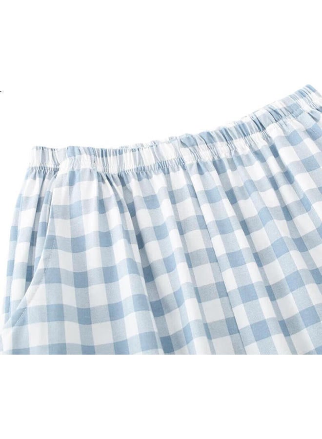 Liberal Free Style Women'S Pure Cotton Pajama Pants【25 Years Spring New Collection】Home Wear Pants Loose Fit Casual Teenage Girls Long Style - Image 3