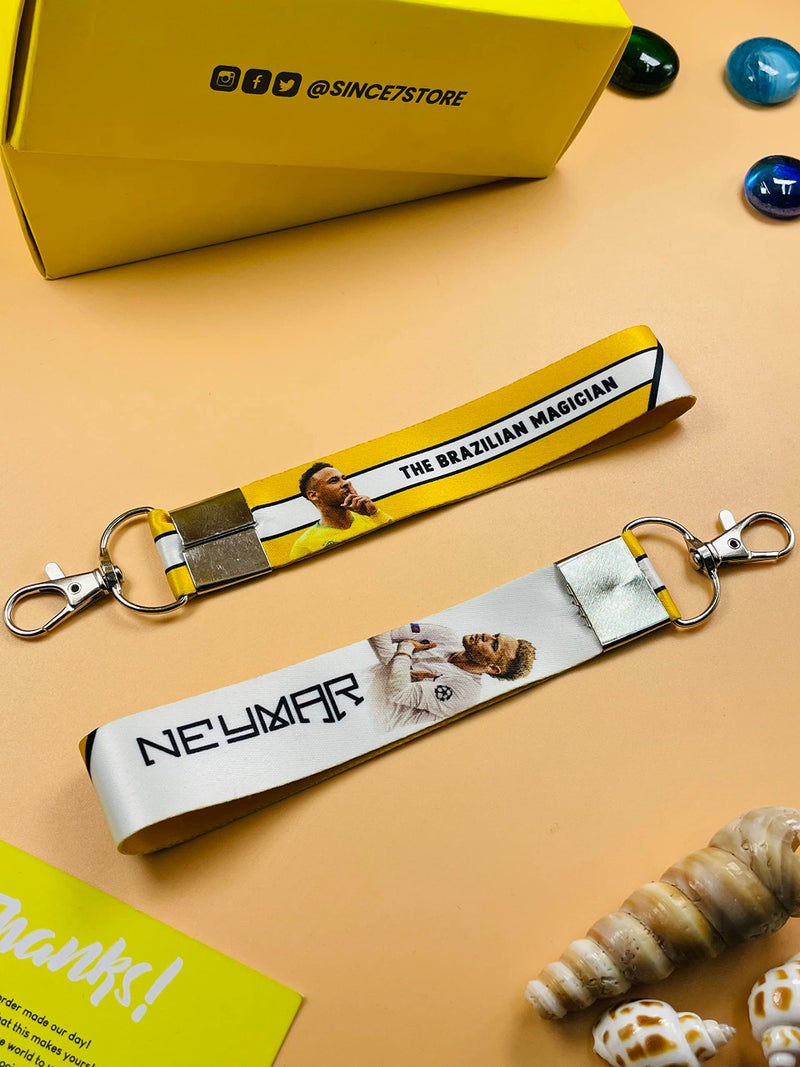 SINCE 7 STORE Neymar Jr Premium Double Sided Printed Keychain - Image 3