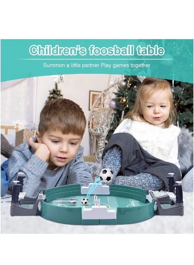 Mini Foottball Games,Two-Person Battle Table Football Table Game Kidsren's Football Game Family Interactive Football Field Toy,Table Top Foosball Desktop Sport Board Game for Adults Kids Family Game - Image 4
